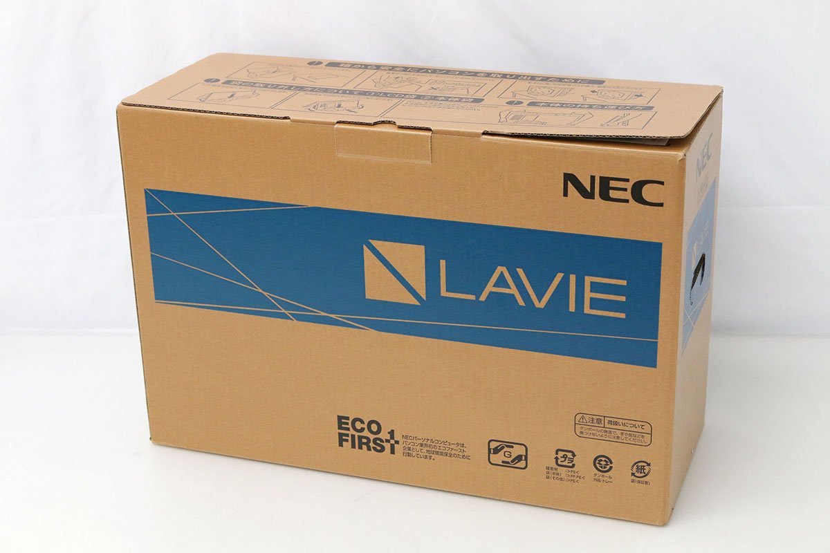 未使用品▼NEC LAVIE A23 PC-A2336BZB-2 デスクトップパソコン ファインブラック 23.8型 Core i3-10110U メモリ8GB SSD512GB πS2231-2L_画像5