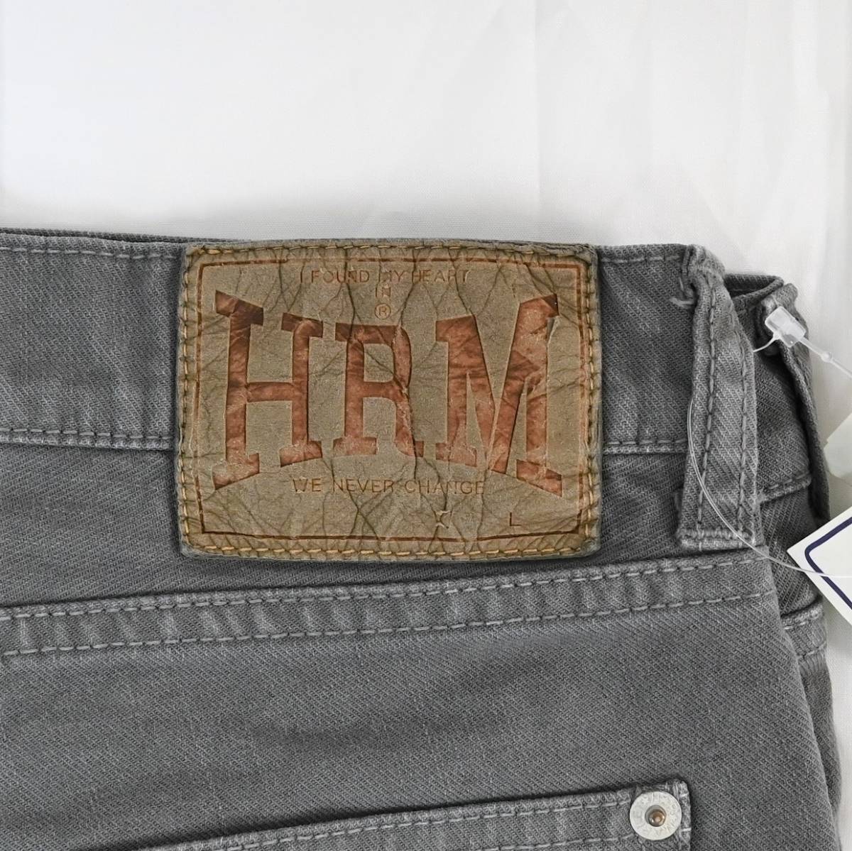  не использовался Hollywood Ranch Market H.R.Market Denim брюки Stretch Surge Color Slim Tapered Jeans размер 30