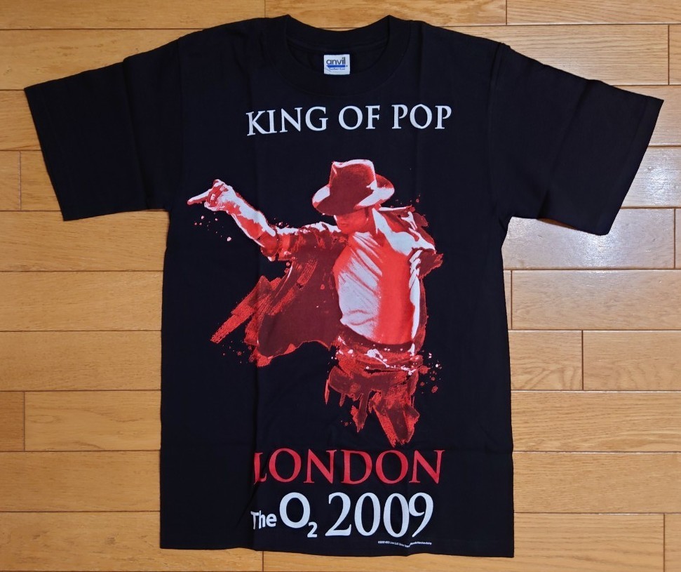 未使用】MICHAEL JACKSON Tシャツ King of Pop ＃6／Black 幻の