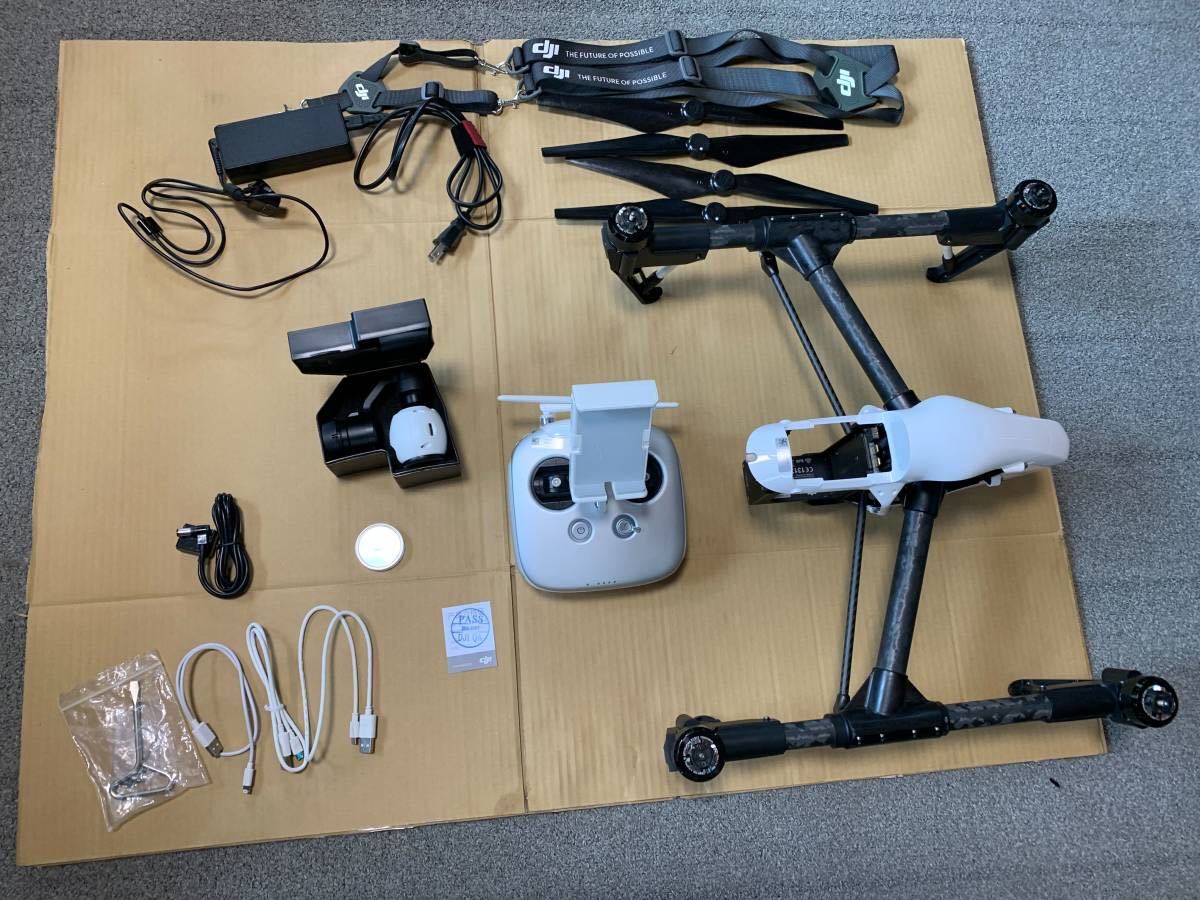 品 DJI INSPIRE1 ドローン バッテリーなし 動作品 送料無料 www.lram
