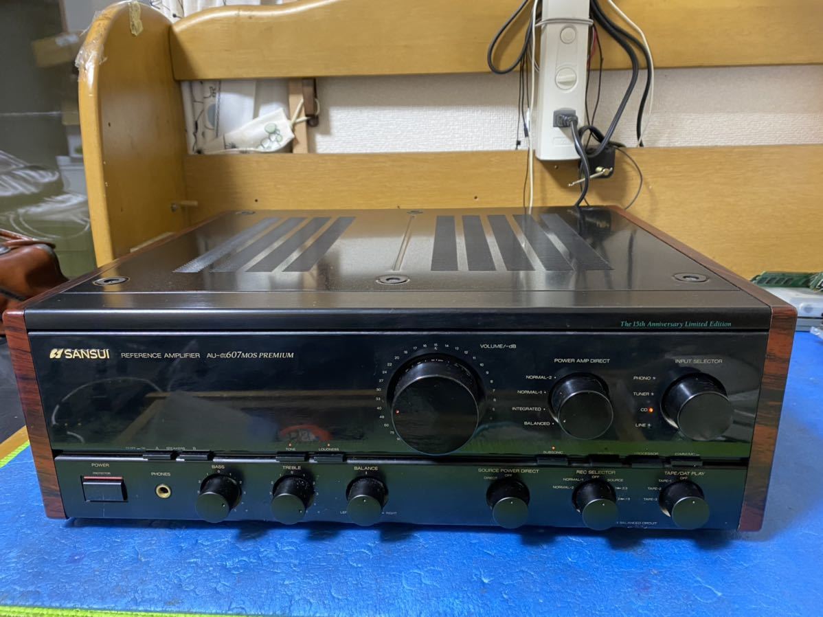 SANSUI :AU-a607 MOS PREMIUM プリメインアンプ SANSUI :AU-a607 MOS PREMIUM プリメインアンプ