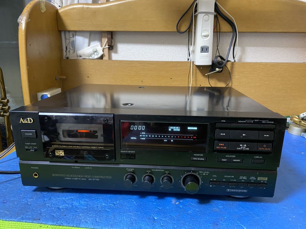 A&D :GX-Z7100 カセットデッキ A&D :GX-Z7100 カセットデッキ