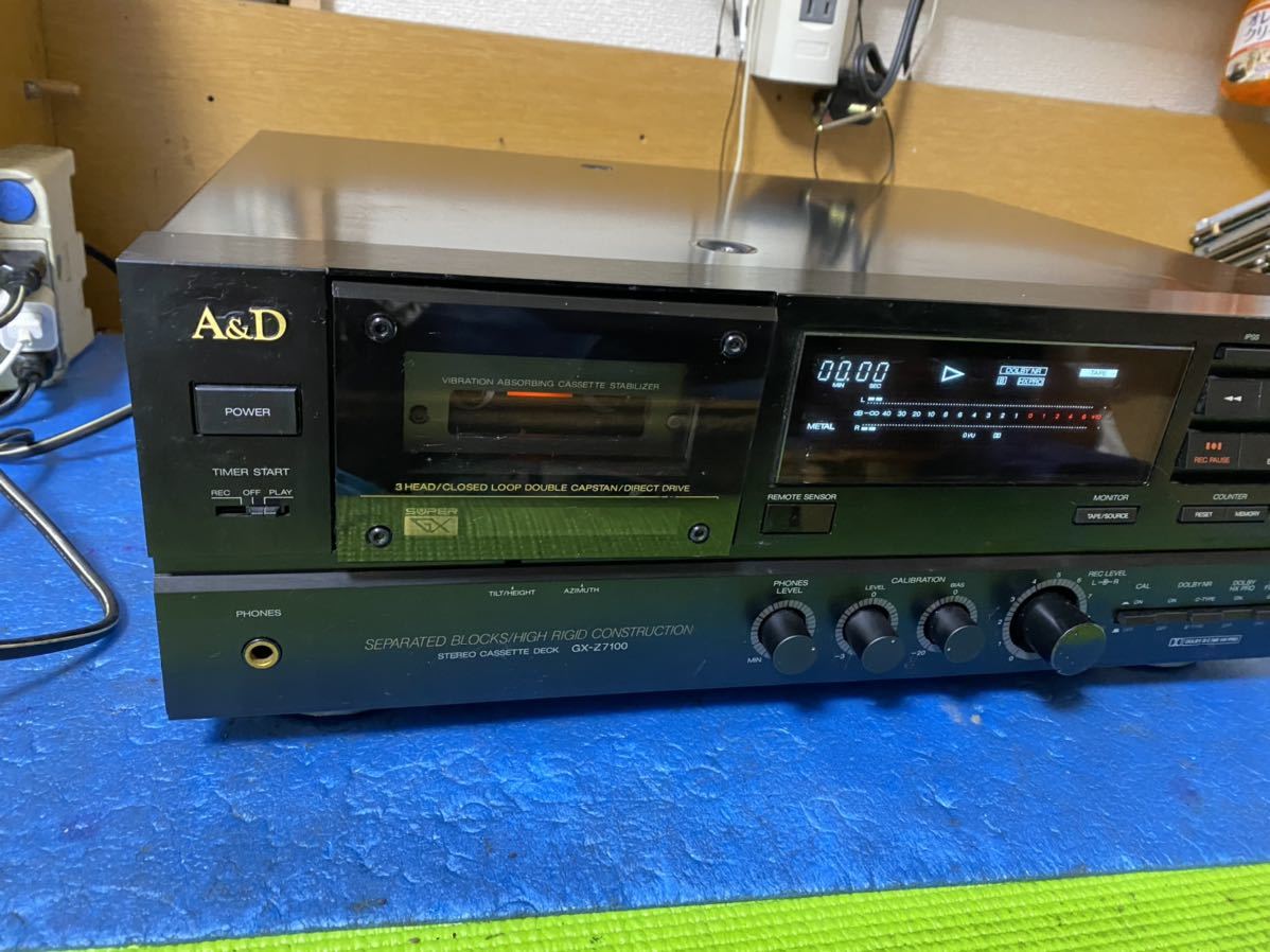 A&D :GX-Z7100 カセットデッキ A&D :GX-Z7100 カセットデッキ