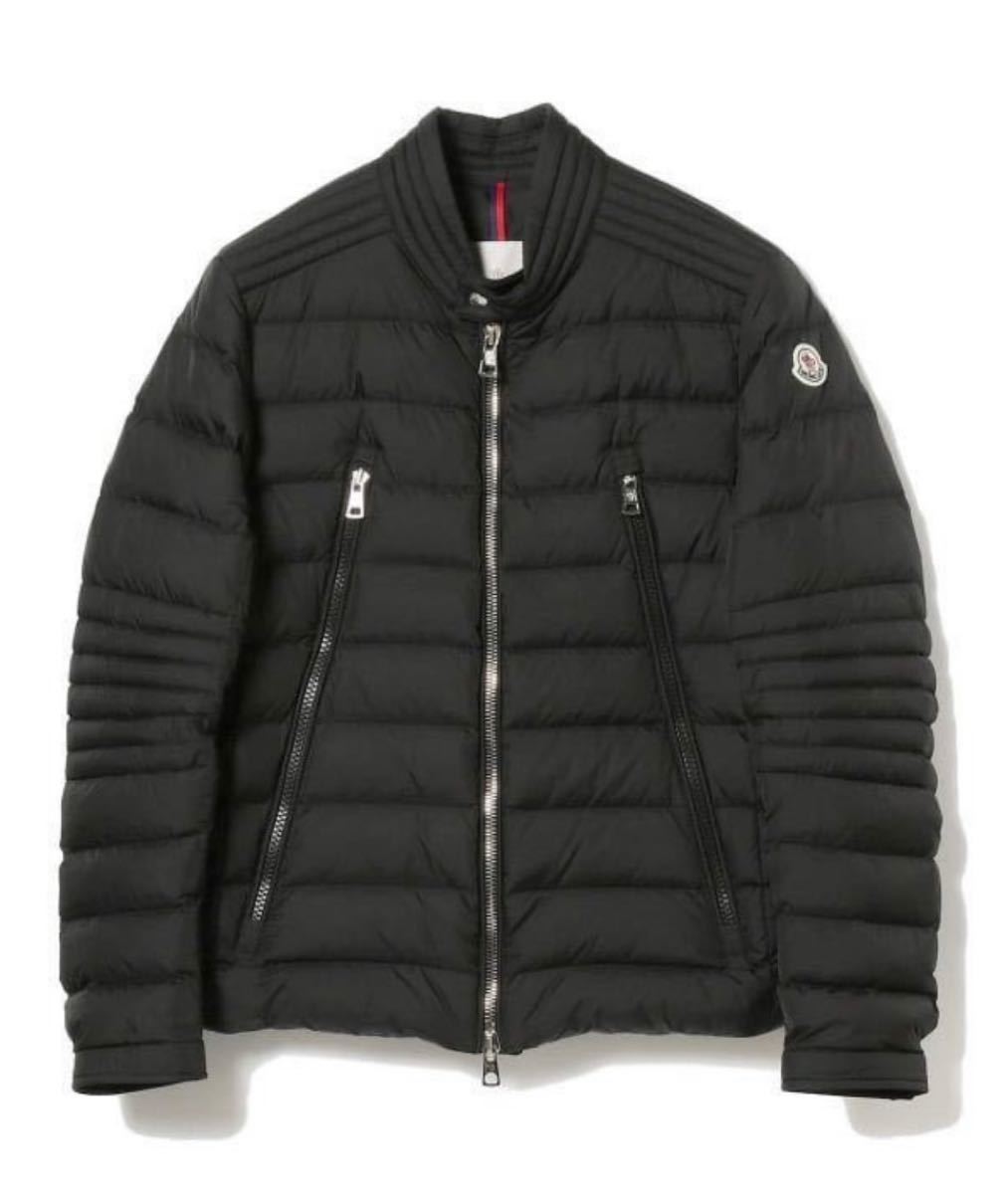 ☆モンクレール MONCLER AMIOT ライダース ダウンブルゾン ダウンジャケット ジャケット XXLモンクレールメンズ 