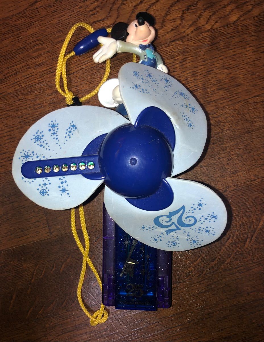 tokyoDisneyland ディズニー25周年ハンディー扇風機|Yahoo tokyoDisneyland ディズニー25周年ハンディー扇風機|Yahoo