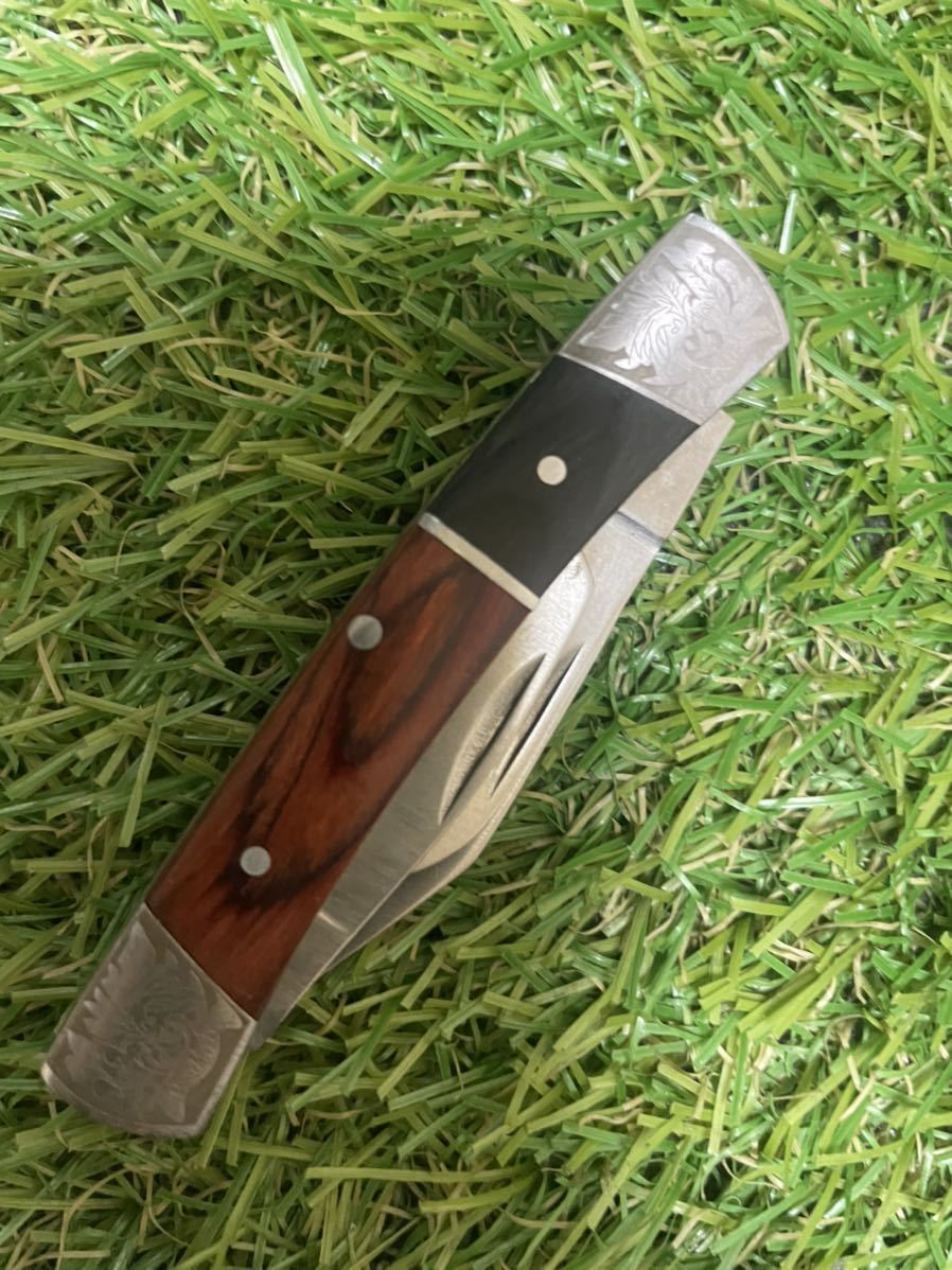 Winchester #005 Folding Knife ウッドハンドル　3枚刃　ウィンチェスター　フォールディングナイフ