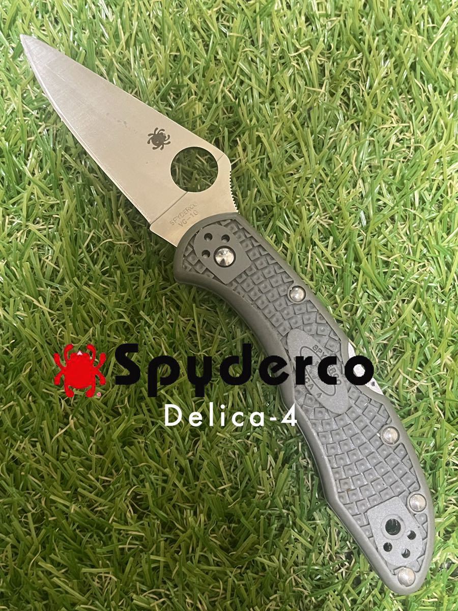 Spyderco DELICA-4 #004 SEKI-CITY JAPAN スパイダルコ
