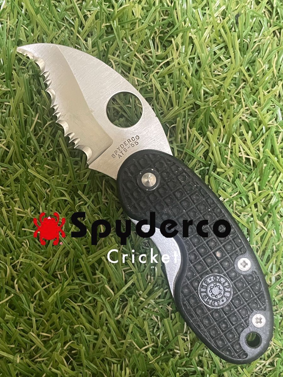 Spyderco Cricket SEKI-CITY JAPAN スパイダルコ 折りたたみナイフ Spyderco Cricket SEKI-CITY JAPAN スパイダルコ 折りたたみナイフ