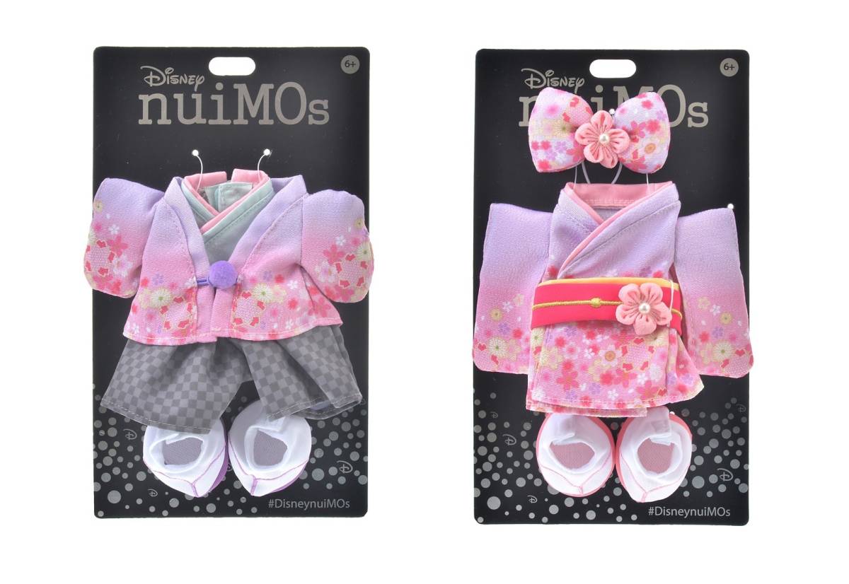 ぬいもーず nuiMOs ぬいぐるみ専用コスチューム 2点 着物 桜 ぬいもーず nuiMOs ぬいぐるみ専用コスチューム 2点 着物 桜