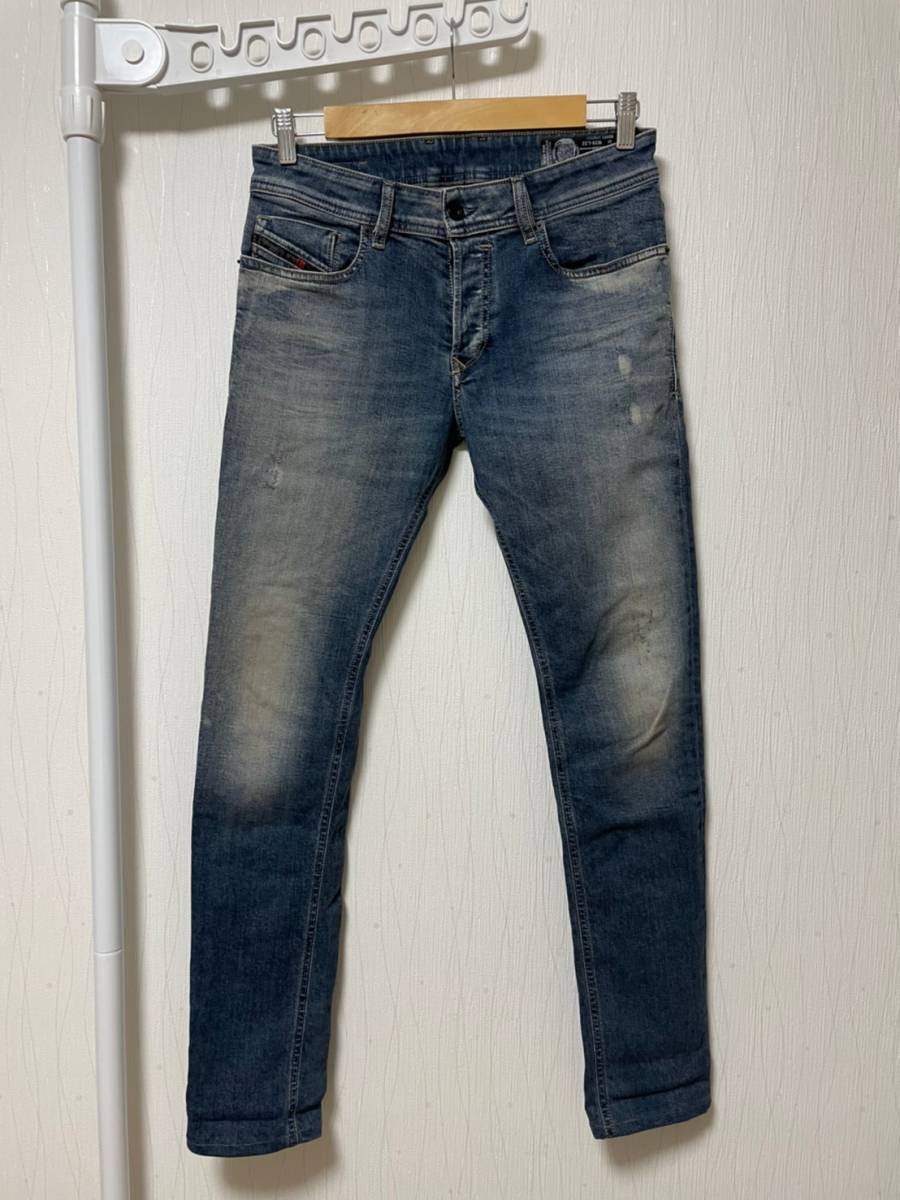 国内正規☆[DIESEL] SLEENKER 069FI SLIM SKINNY ストレッチスキニー インディゴデニムパンツ 29 ディーゼル