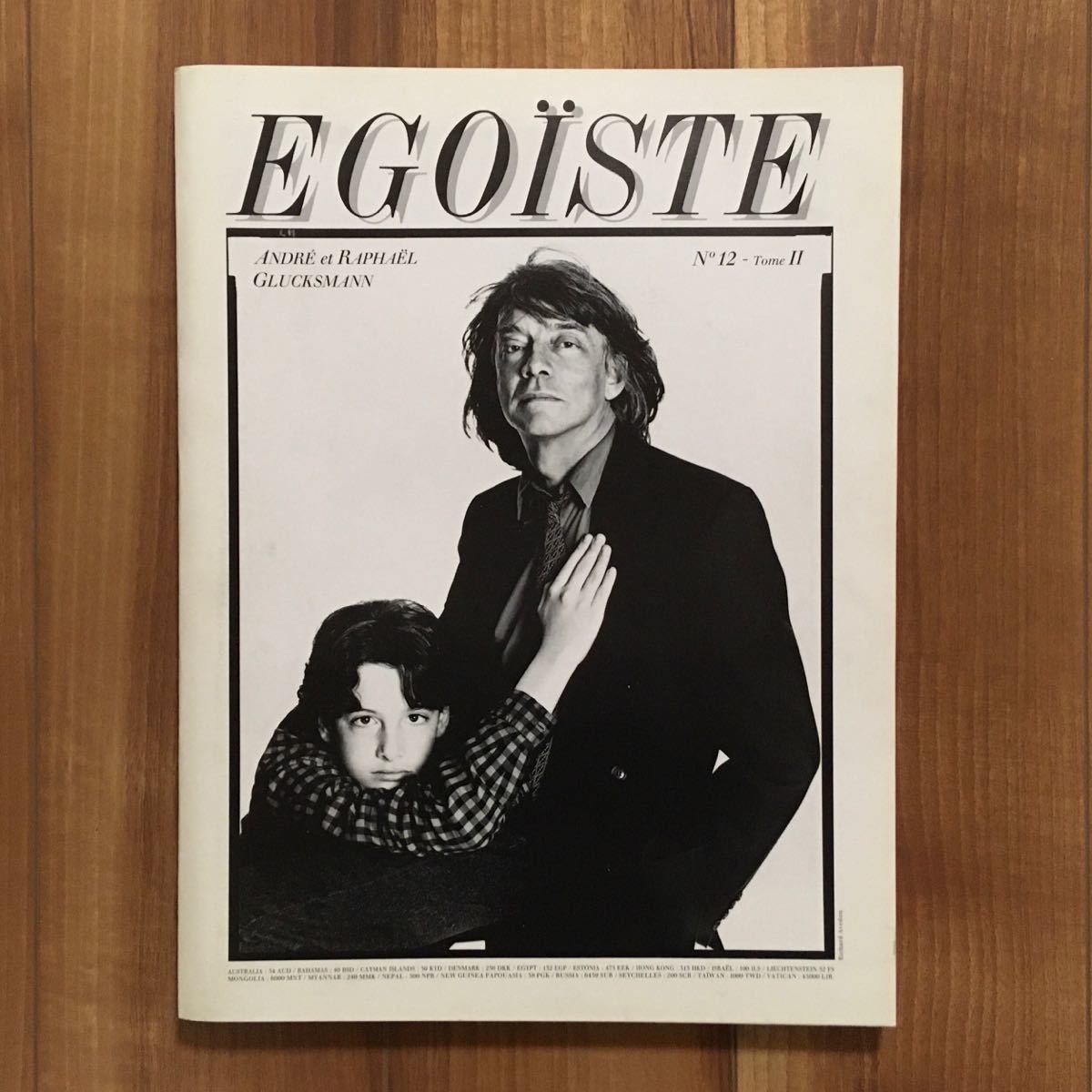 ☆希少 洋書 EGOISTE No.12 90年代 Richard Avedon リチャード