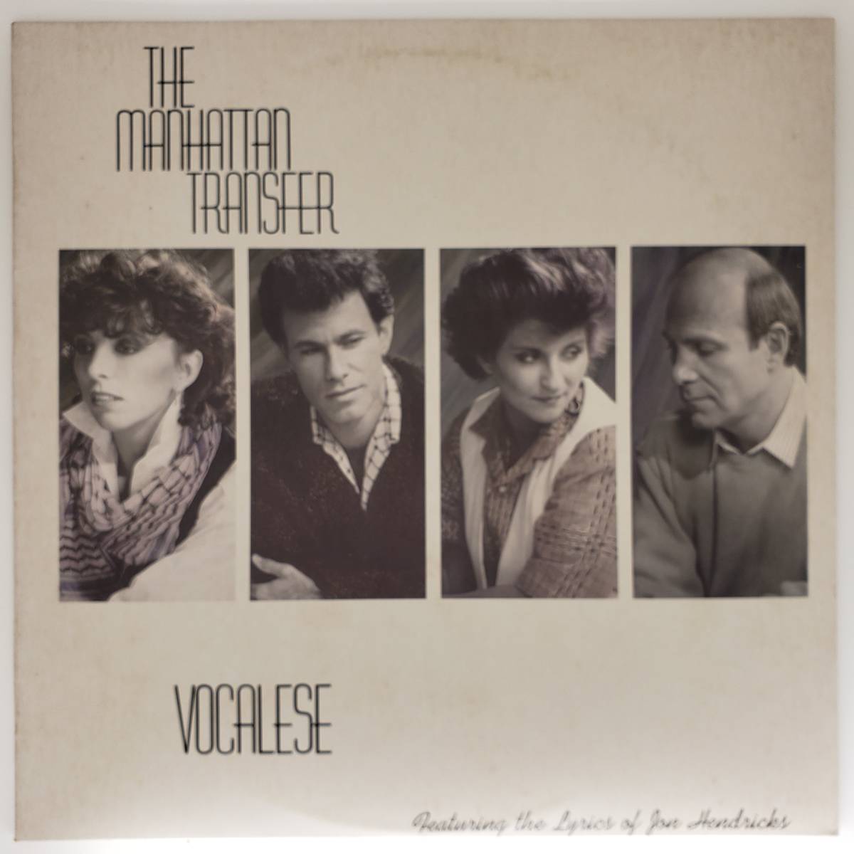 良盤屋 P-2701◆LP◆US 輸入盤 Jazz, Popマンハッタン・トランスファー=ボーカレーゼ The Manhattan Transfer Vocalese 1985　 送料480_US盤