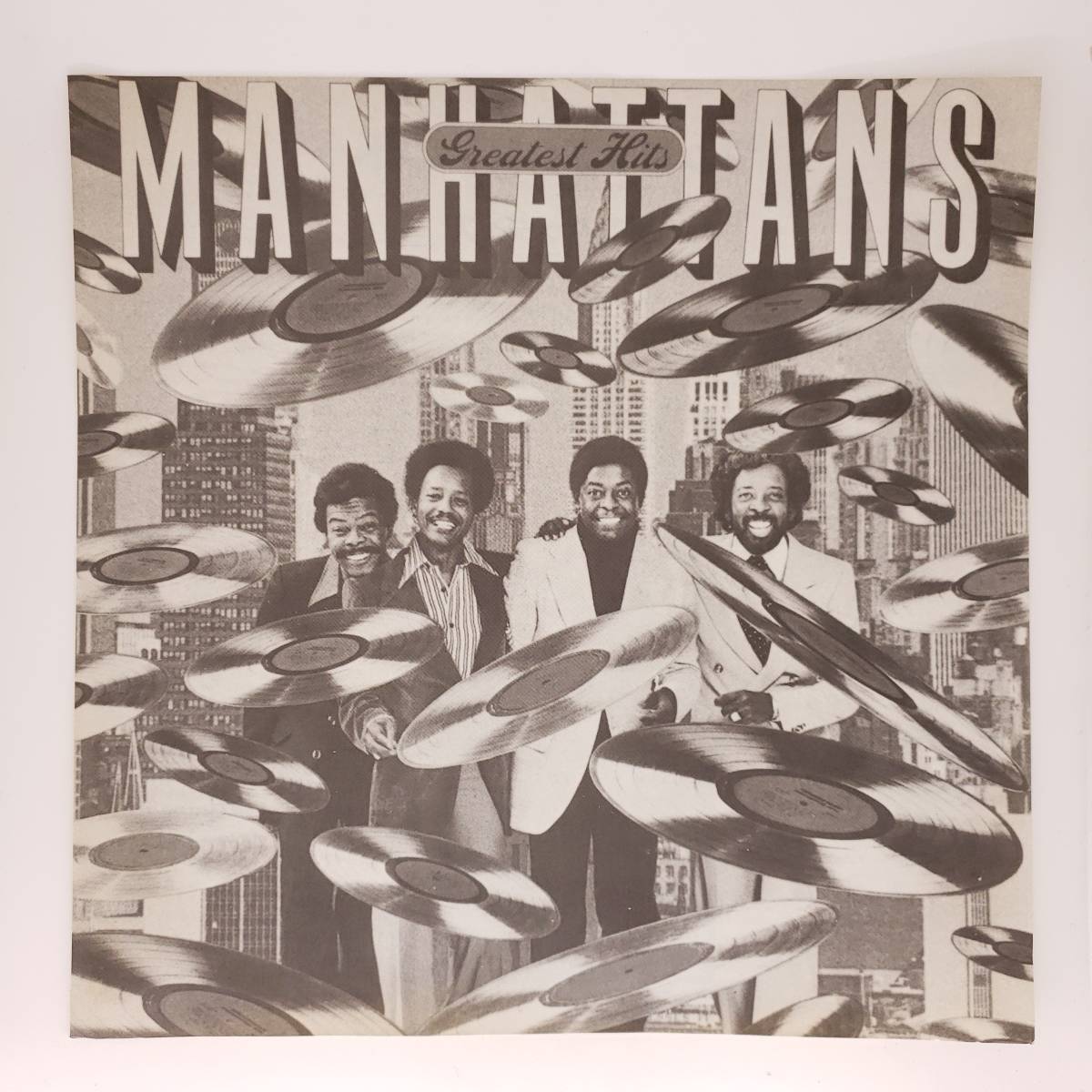 良盤屋 P-2782◆LP◆Rhythm & Blues, Soul　　Manhattans = マンハッタンズ 　　Greatest Hits ／マンハッタンズ・ベスト　1980　送料480_画像4