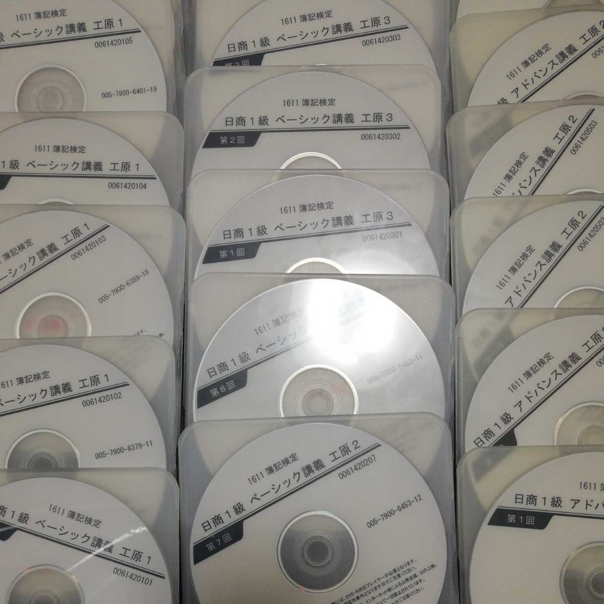 新品本物 送料無料 TAC 簿記1級 DVD 41枚通信 工業、原価計算のみ2016