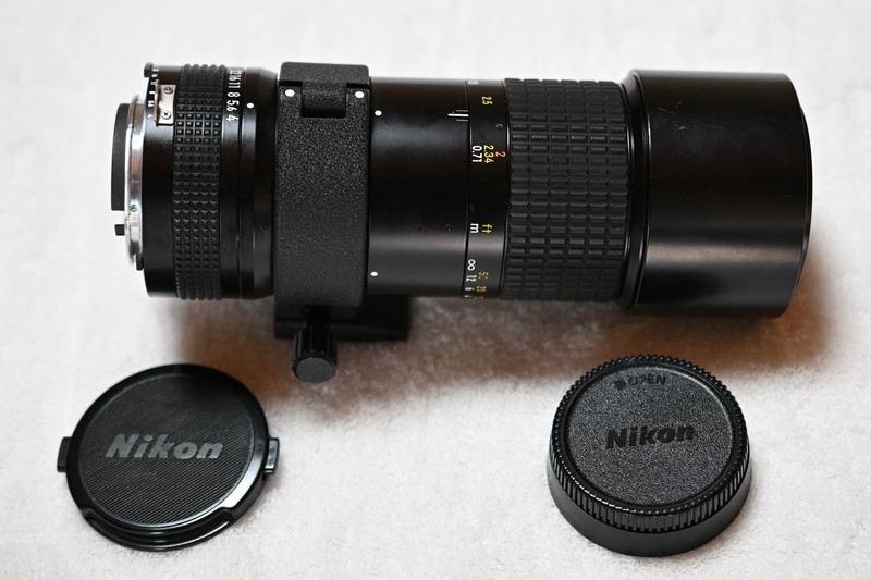 Nikon Ai-S Micro Nikkor 200mm F4 マクロ 一眼カメラ用 オールド