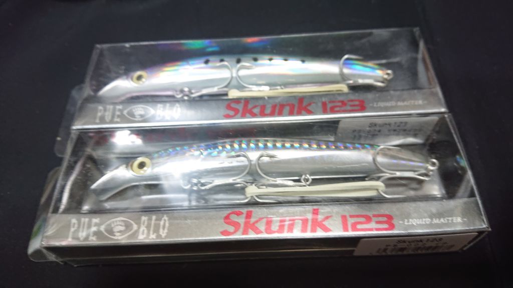 プエブロ スカンク 123mm 17g 2個セット イナ ピチピチイワシ 新品10 PUEBLO Skunk シーバス スズキ 鱸 ゴールデンミーン GM_画像2