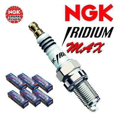 NGK イリジウムMAXプラグ 1台分6本セット クルー HK30 THK30 H6.1~H14.6 RB20E 送料無料 スパークプラグ