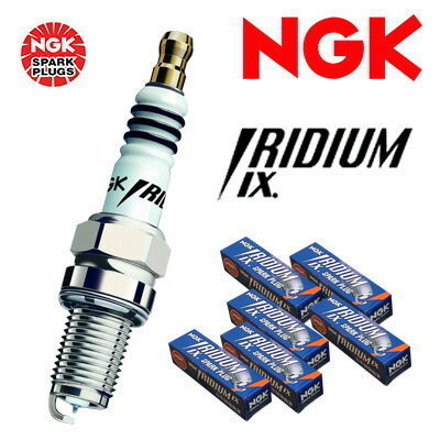 NGK イリジウムIXプラグ 1台分6本セット プレサージュ HU30 H10.6~H15.7 VQ30DE 送料無料 スパークプラグ