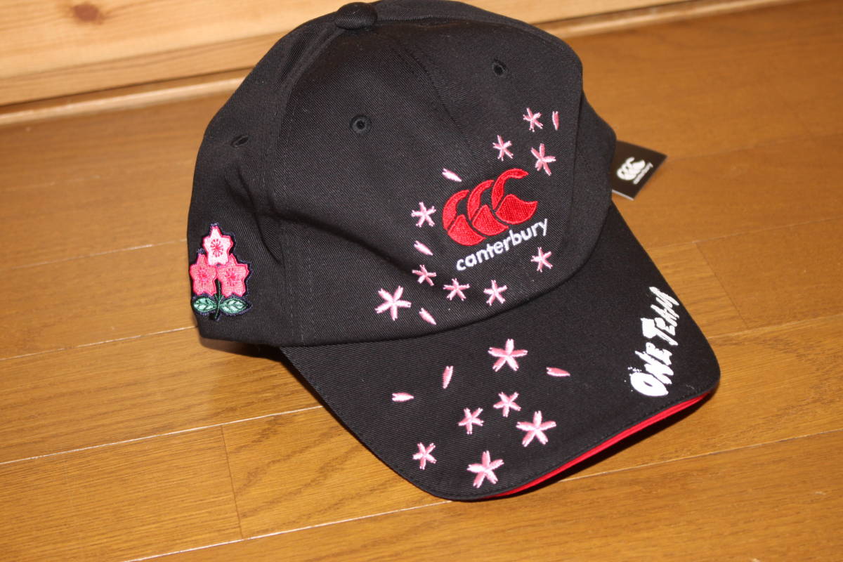 未使用カンタベリー　日本代表　ワンチーム　キャップ　帽子　サイズフリー