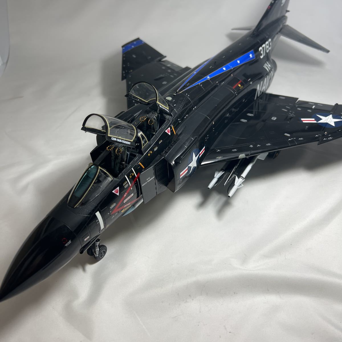 最新作100%新品】 ヤフオク! 1/32 タミヤ F4ファントム ブラックバニー 完成品