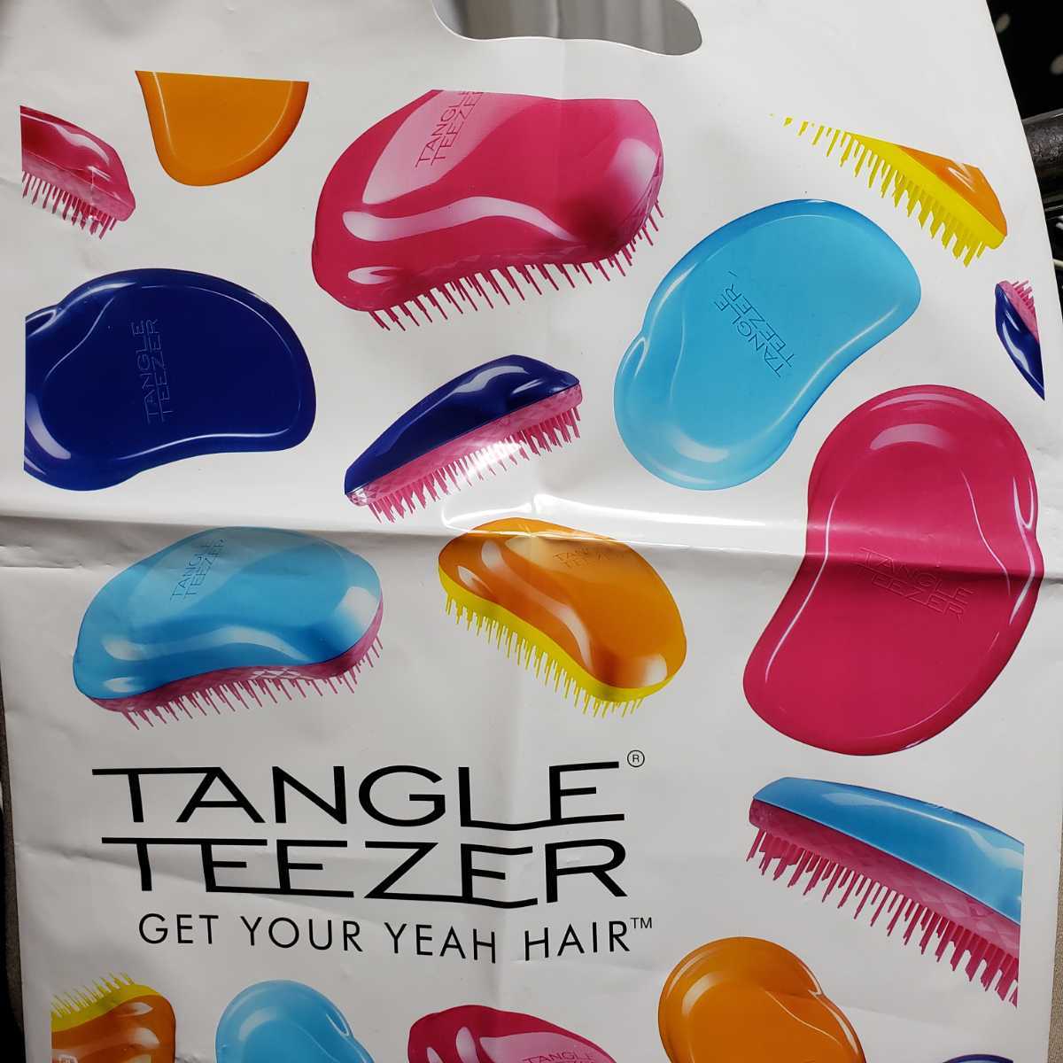  free shipping * regular goods Tangle Teezer tang ru tea The - blow styling full paddle hair brush standard The * original pink blue c