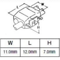 エレクトロタップ（分岐タップ） 白　適用電線0.18～0.36　スピーカー接続などに工具不要で楽 2ヶセット ★鄭11_画像3