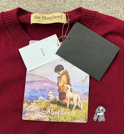 the Shepherd UNDERCOVER 極美品 カシミヤ クルーネック ニット B.BORDEAUX-3 USQ9901 アンダーカバー シャパード トムヨーク the Shepherd UNDERCOVER 極美品 カシミヤ クルーネック ニット B.BORDEAUX-3 USQ9901 アンダーカバー シャパード トムヨーク
