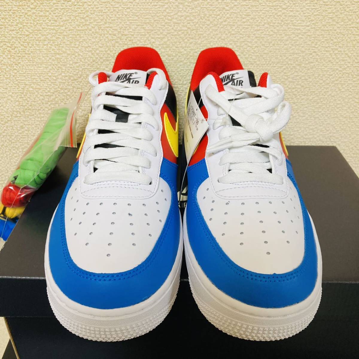 27.5cm 即決 国内正規新品 NIKE AIR FORCE 1 LOW QS UNO ナイキ エアフォース 1 ロー ウノ DC8887-100