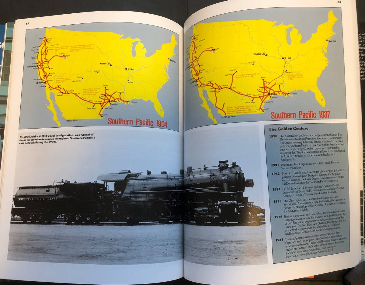 米国 サウスパシフィック鉄道の歴史 The History of SOUTHERN PACIFIC （即決あり）洋書 _画像7