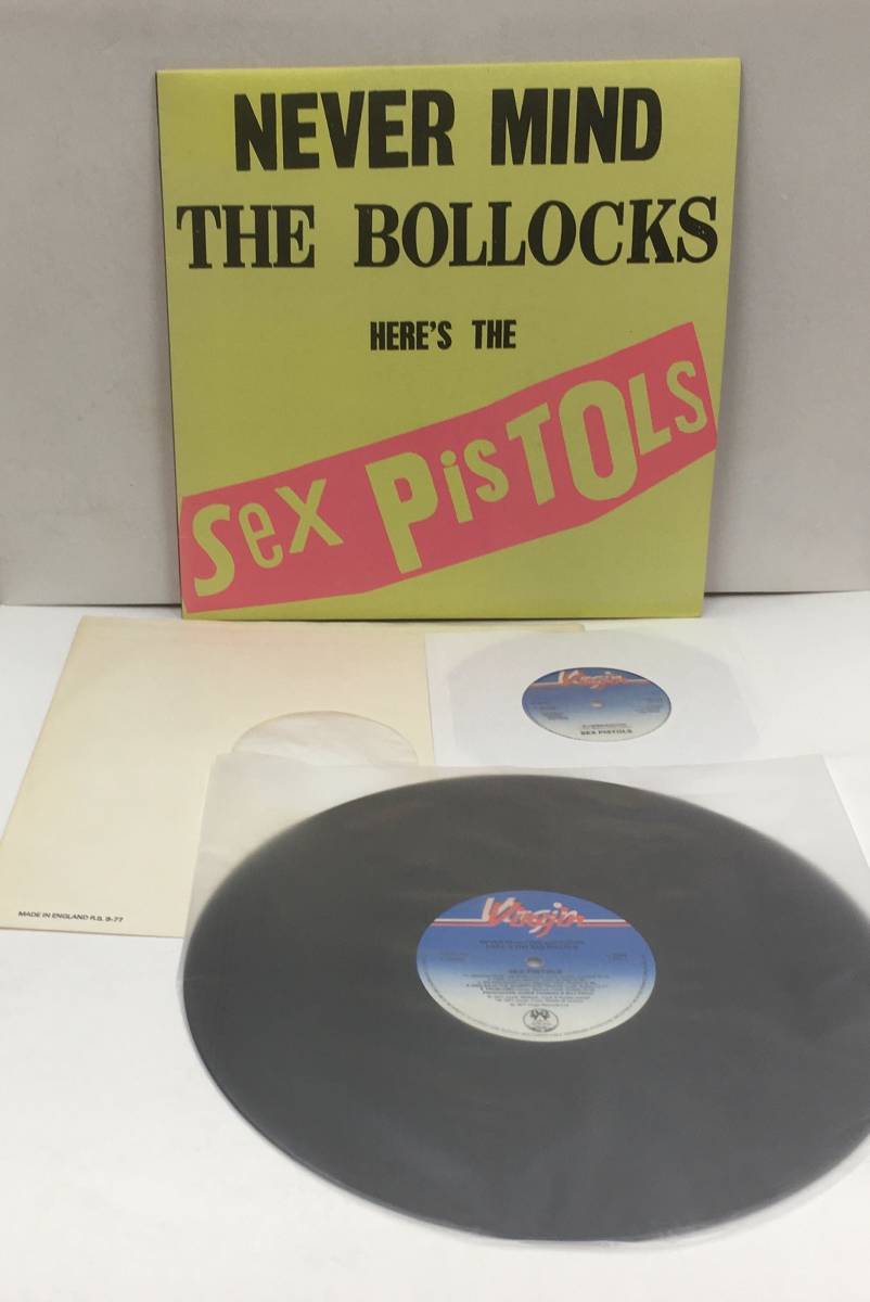 ヤフオク! - LP+EP SEX PISTOLS / Never Mind the Bollocks V...