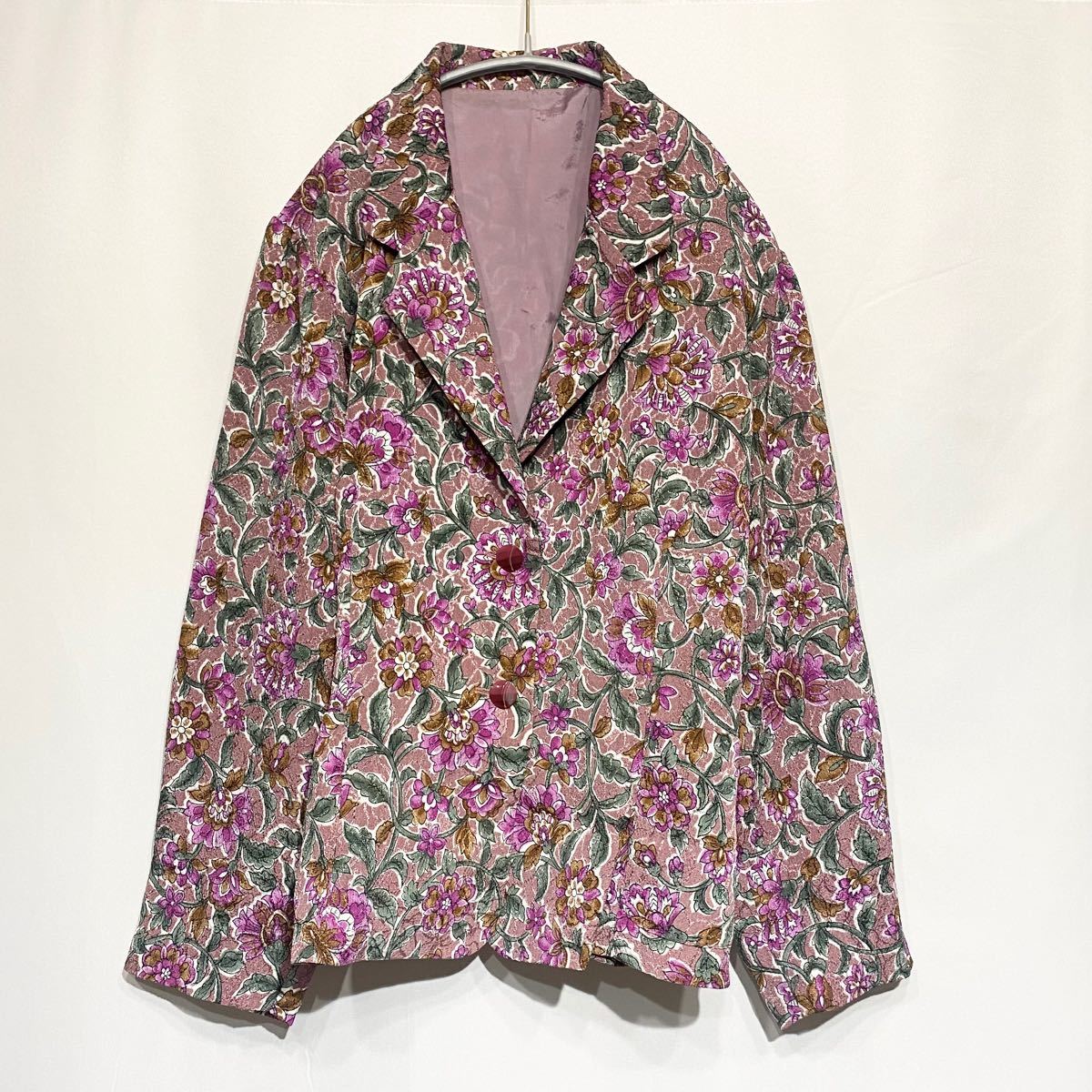 古着屋 ヴィンテージ レトロ 昭和レトロ 花柄 ジャケット|Yahoo 古着屋 ヴィンテージ レトロ 昭和レトロ 花柄 ジャケット|Yahoo