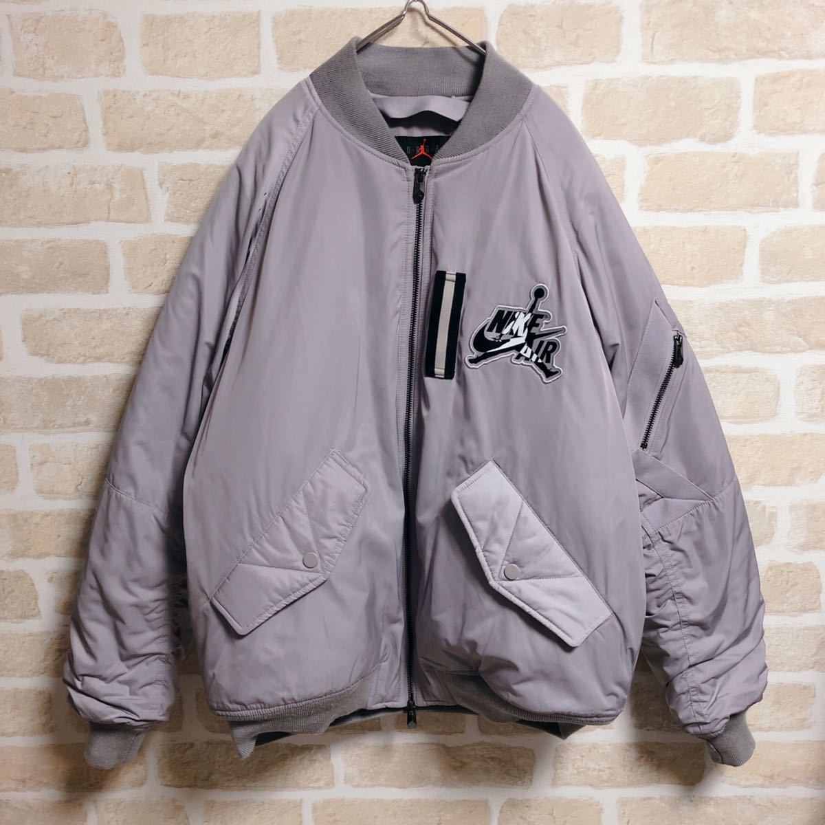 超希少】 NIKE ナイキ AIR JORDAN エアジョーダン ma-1 M | contifarma.pe