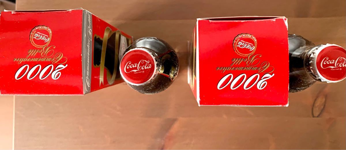 Coca Cola/ミレニアムボトル/2本