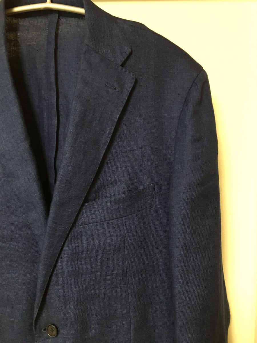 ◇ 【未使用】UNITED ARROWS ユナイテッドアローズ/ 2B麻ジャケット