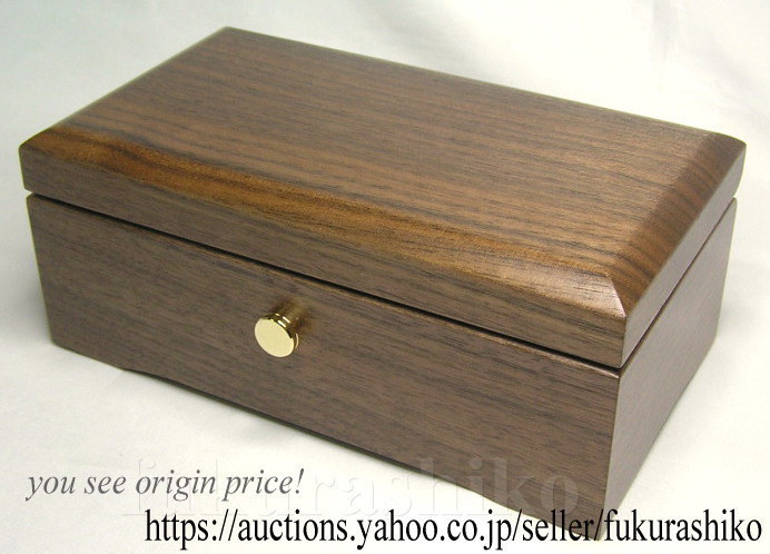 新品】30弁 ♪北の国から オルフェウス オルゴール 胡桃無垢材 大きめ