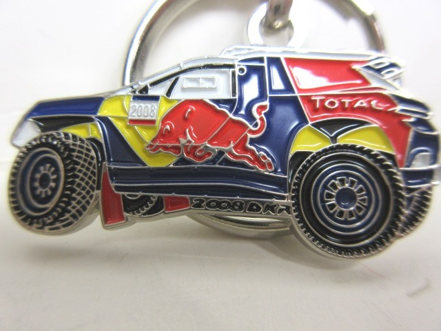 *PEUGEOT Peugeot 2008DKR кольцо для ключей * стандартный товар * Red Bull цвет * новый товар * не использовался товар * определенная форма mail стоимость доставки 94 иен *