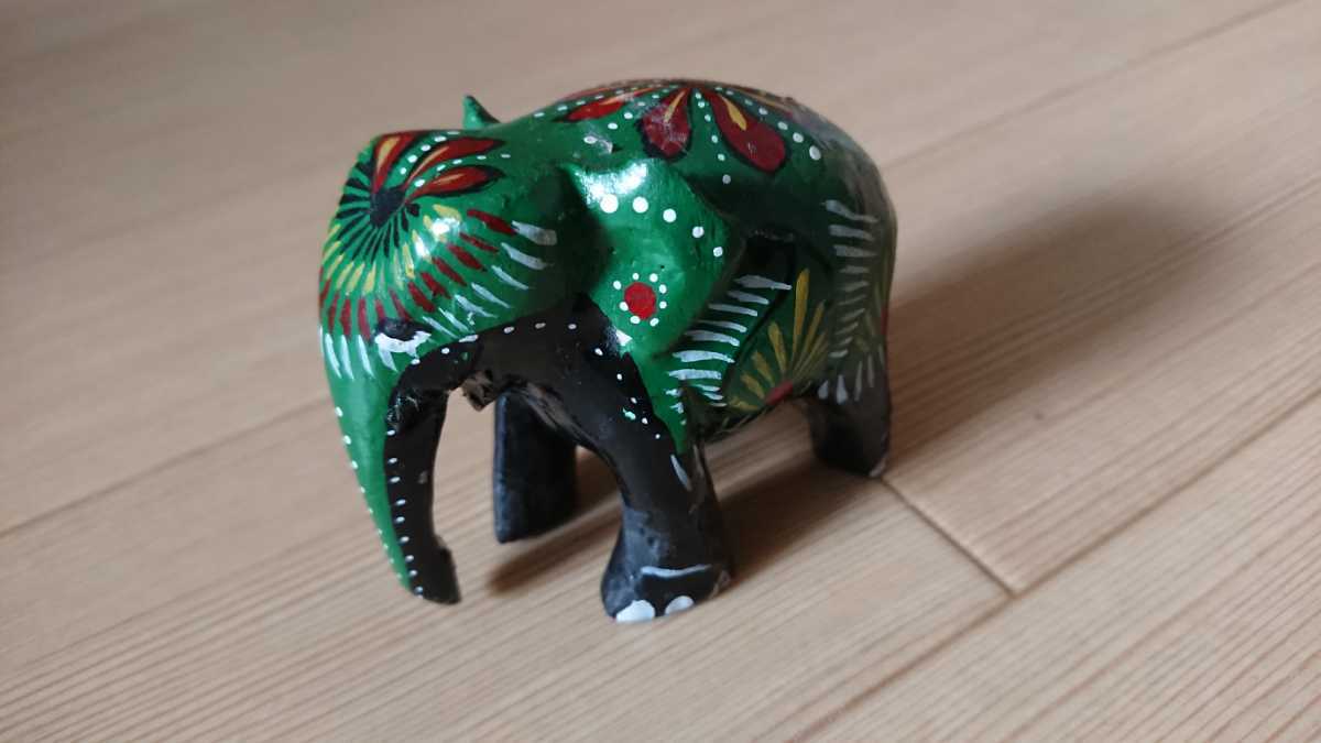 象の置物 スリランカ_画像1