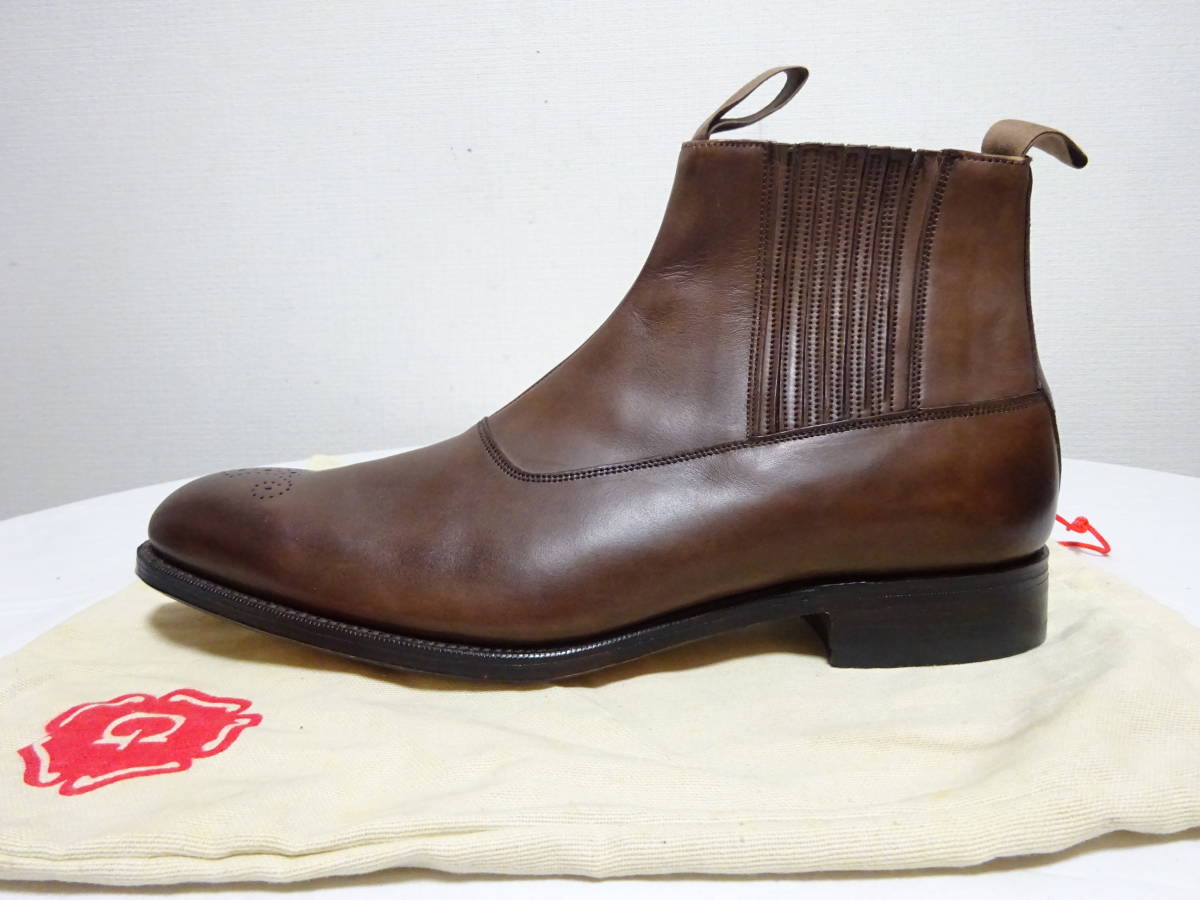 GRENSON グレンソン メダリオンチェルシーブーツ サイドゴアブーツ