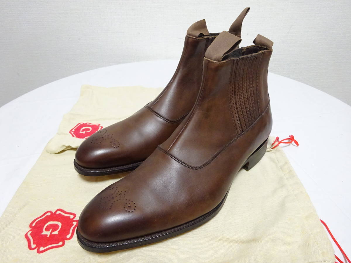 GRENSON グレンソン メダリオンチェルシーブーツ サ... - ヤフオク!