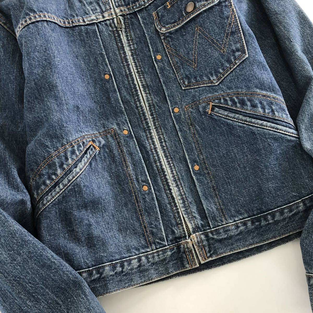 限定製作】 bluebell ブルーベル Wrangler ラングラー デニムバナー