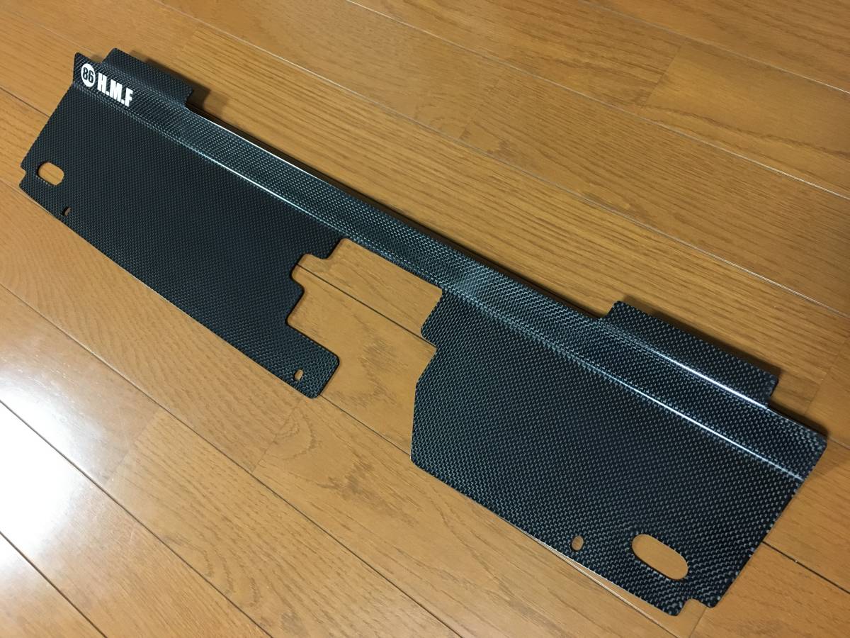 AE86 レビン 後期 CFRP カーボン クーリング パネル 新品 ラジエター 冷却効率のアップに 水温