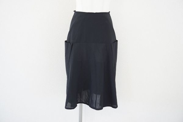 【即決】Y's ワイズ レディース スカート ブラック 黒 日本製【616638】
