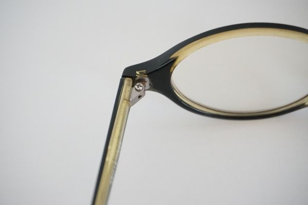【即決】YOHJI YAMAMOTO ヨウジヤマモト 眼鏡 度入り メガネ 黒系【574976】_画像4