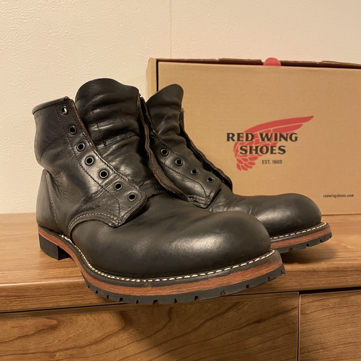 廃盤 入手困難 REDWING レッドウイング ベックマン 9013 ソール張替