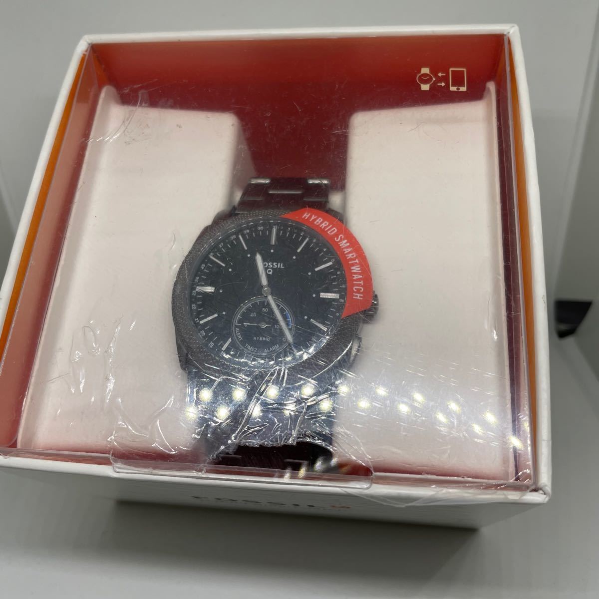 新品】タグ付き フォッシル 腕時計 Q MACHINE ハイブリッドスマート