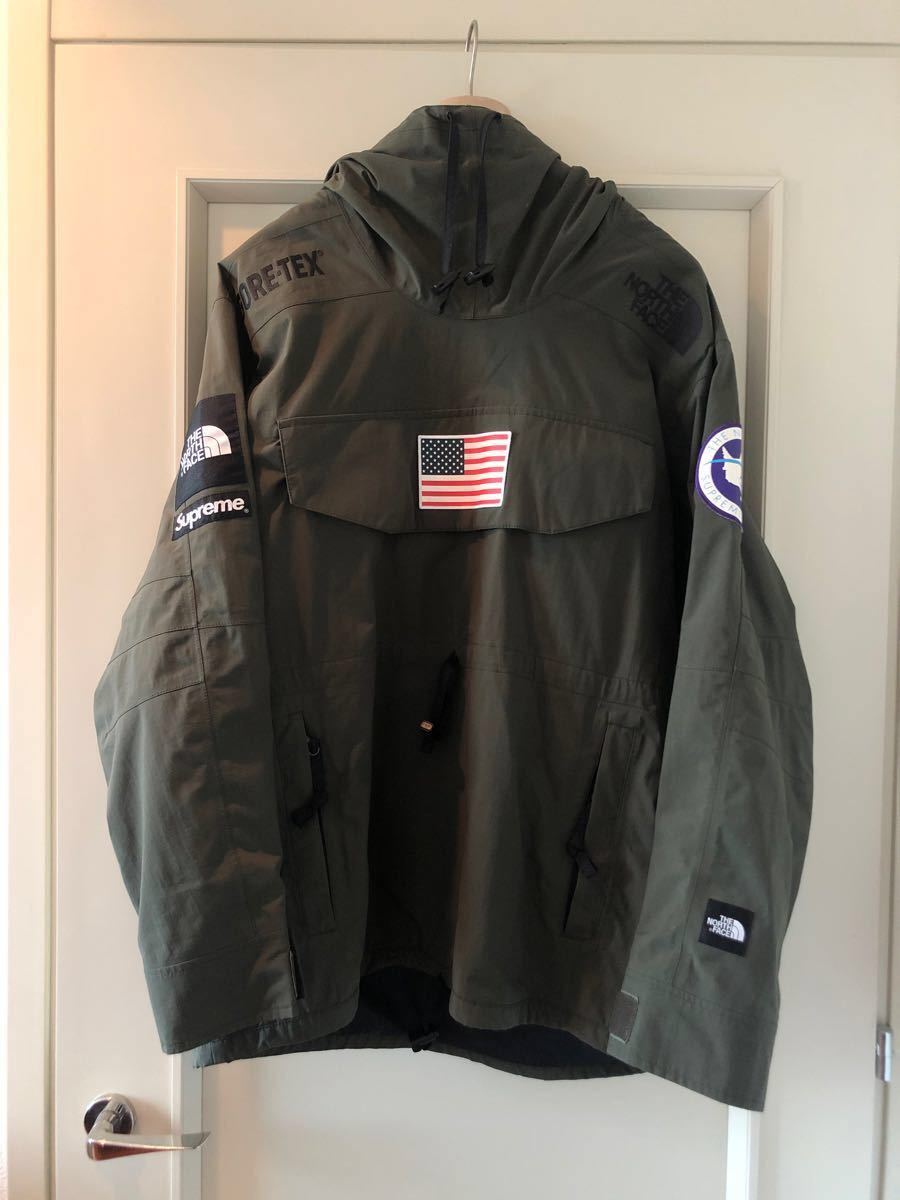 Supreme The North Face Antarctica オリーブ L Expedition TRANS