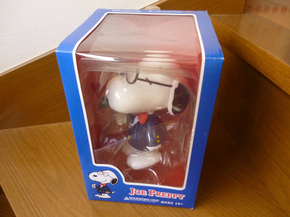 希少・新品・未開封／JOE　PREPPY　スヌーピー　1箱／メディコムトイ　SNOOPY PEANUTS VCD_画像1