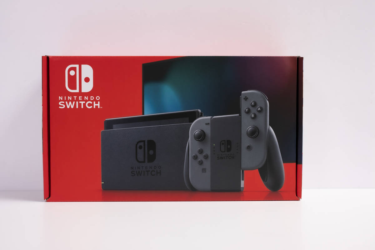 ビッグ割引 任天堂 Nintendo Switch グレー HAC-001 本体 セット