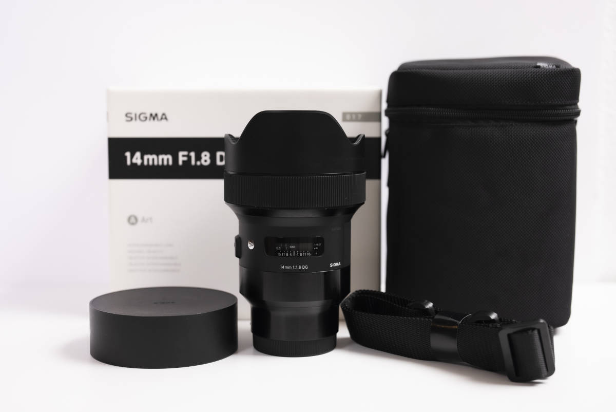 ○ほぼ新品シグマ SIGMA 14mm F1.8 DG HSM (Art) L-mount [Artライン