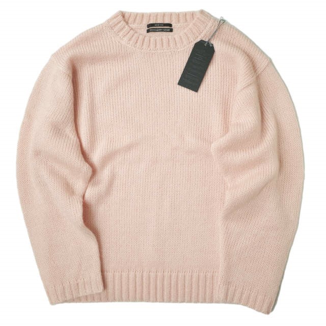 新品 UNUSED アンユーズド 19AW 3G crew neck knit モヘヤクルーネック